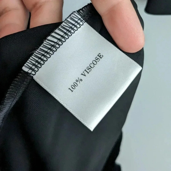 L.K. Bennett Ruched Draped Back Dress - Picture 6 of 7